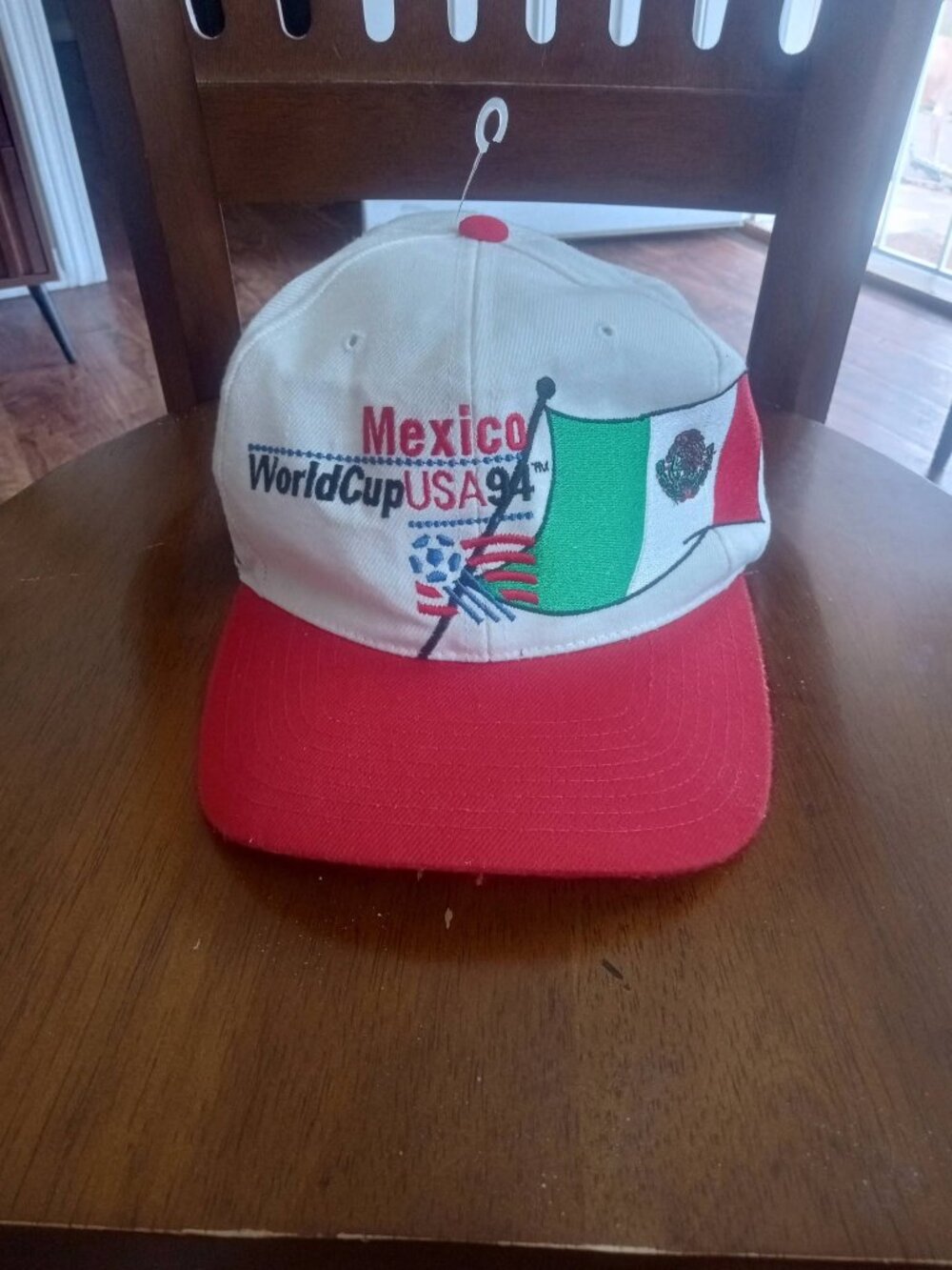 Vintage DEAD STOCK 1994 World Cup Mexico Apex One Certified. With Mexican Flag